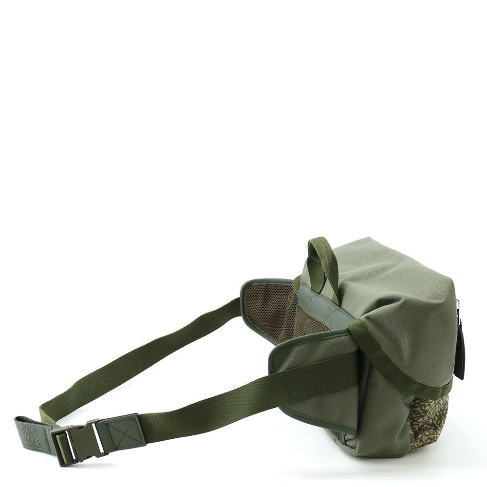 Loewe Postman Handbag Anagram Sling Canvas Black